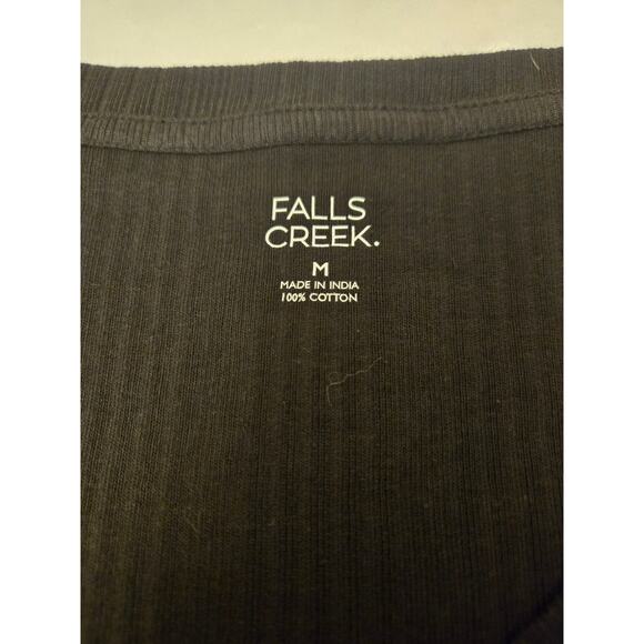 Falls Creek Women's Long Sleeve Ribbed V-Neck Top Size Medium NWT - Picture 4 of 6